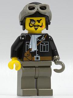 LEGO Minifigure-Lord Sam Sinister with Helmet and Goggles-Adventurers: Orient Expedition-ADV036-Creative Brick Builders